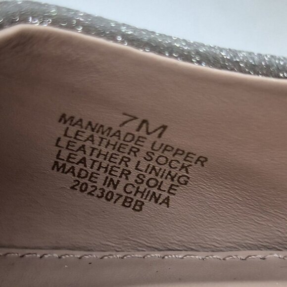 Antonio Melani Born on Fifth Size 7 Liv Metallic Glitter Platform Pumps 677 - Picture 11 of 11